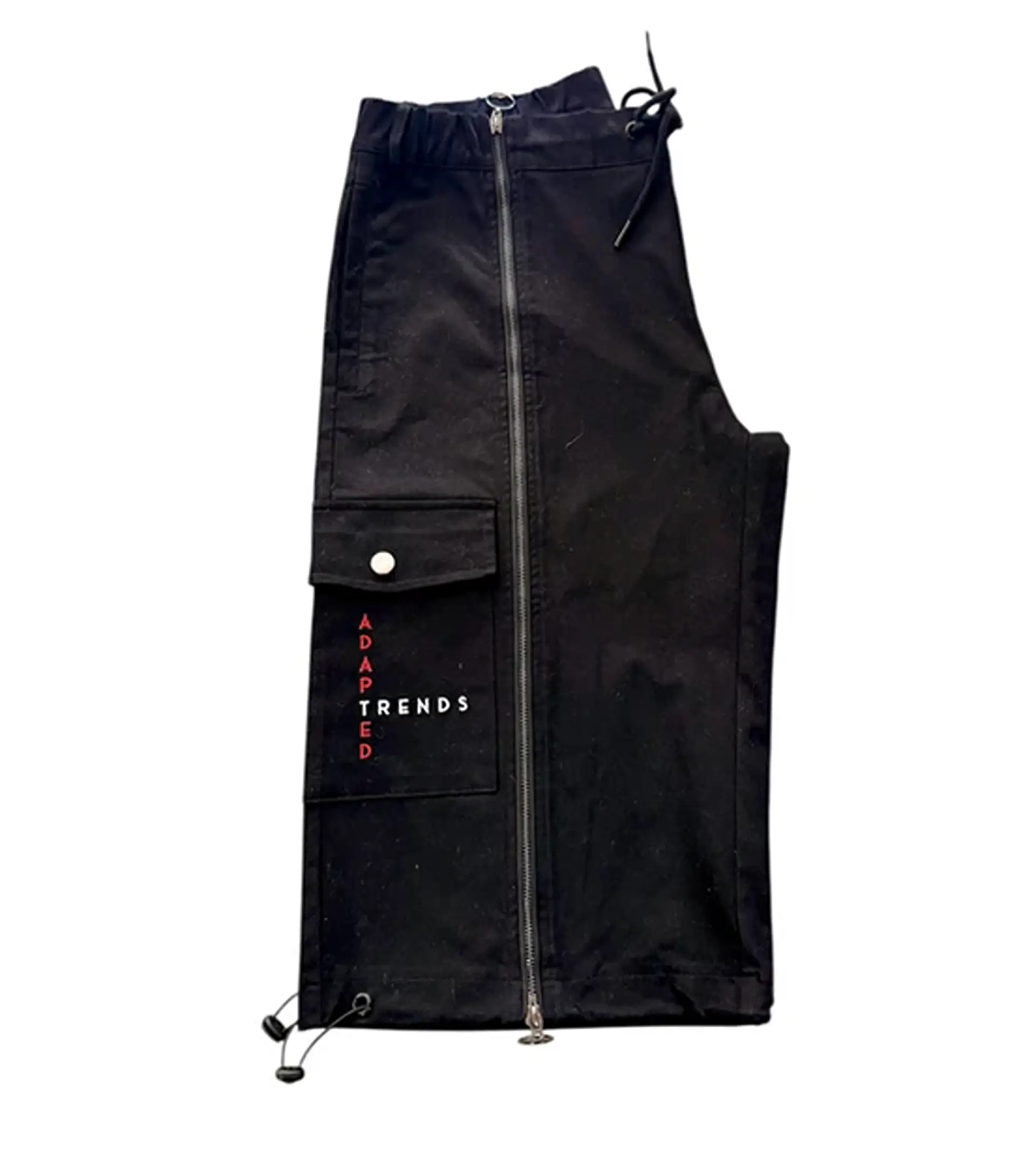 Adapted Trends Black Shorts Folded View