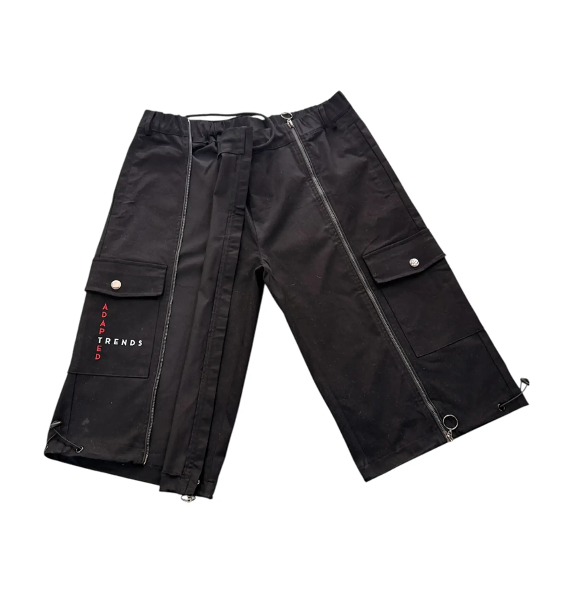 Adapted Trends Black Shorts Front View