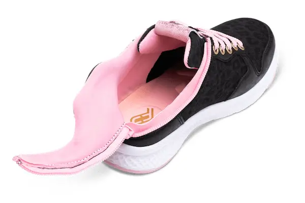 Kids Excursion Black Leopard & dahlia Pink Zip Open