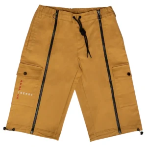 Mustard Shorts Front View
