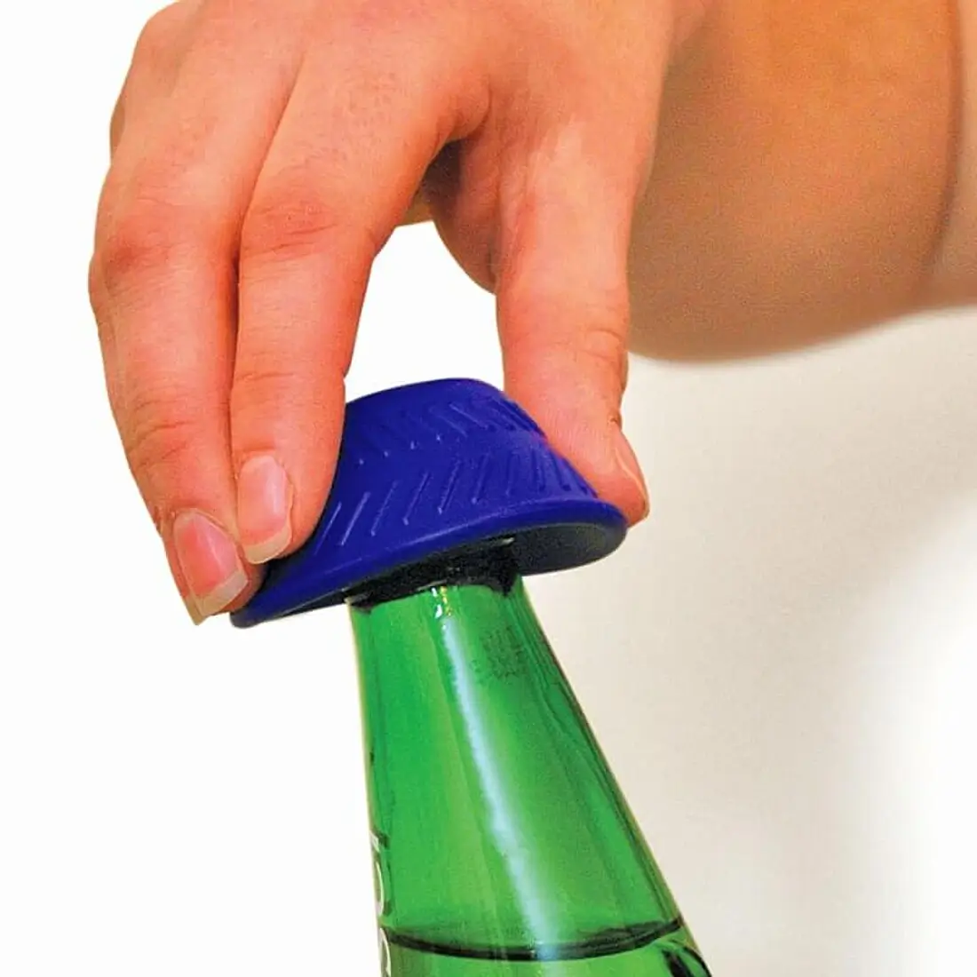 Opening An Bottle With Active Hands Bottle Opener