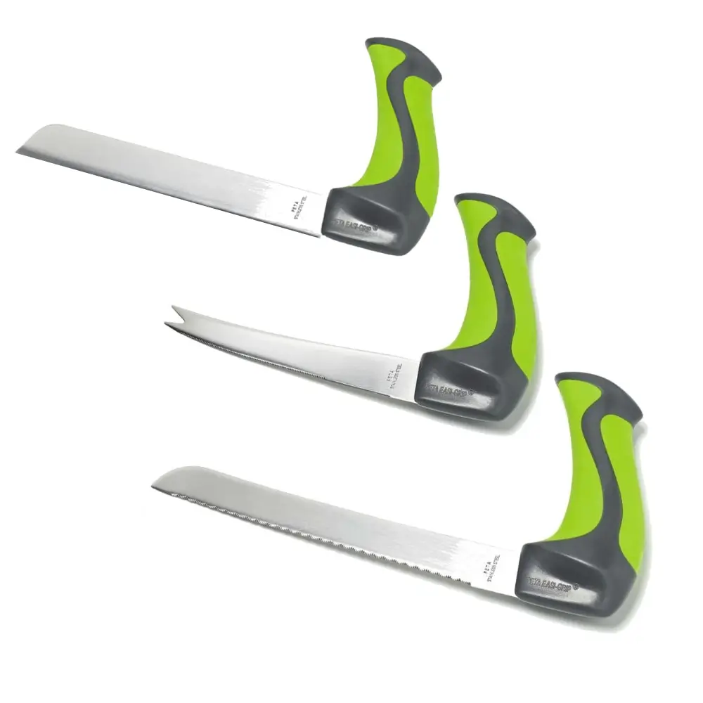 Different Size Easi Grip Knives