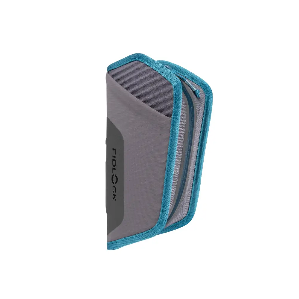Grey And Blue Fidlock Essentials Bag