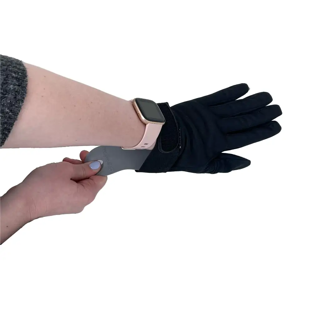 Adult Wearing Glove Pilot