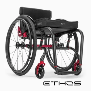 Three-Quarter View Of The Ki Mobility Ethos Wheelchair