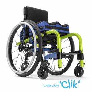 Lime Green Ki Mobility Little Wave Clik Wheelchair