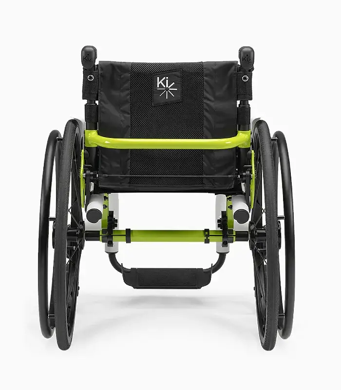 Rear View Of The Ki Mobility Rogue XP Wheelchair