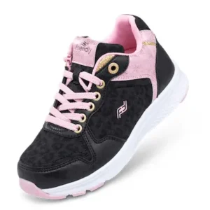 Kids Excursion Black Leopard & Dahlia Pink