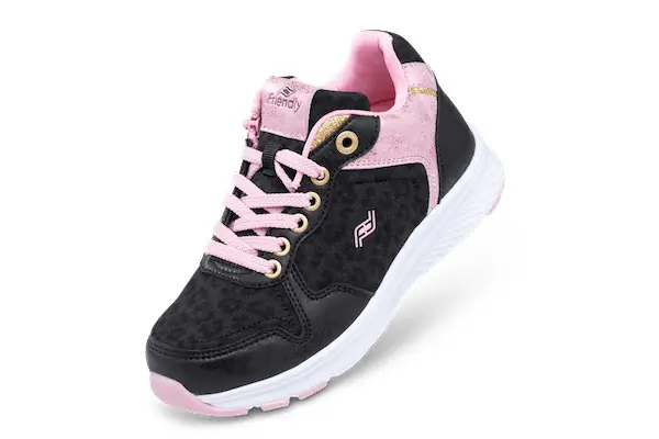 Kids Excursion Black Leopard & Dahlia Pink