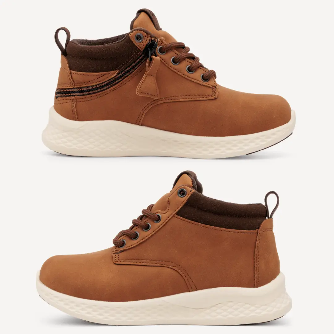 Zip Open Kids Scout Desert Spice Zip-Up Boot