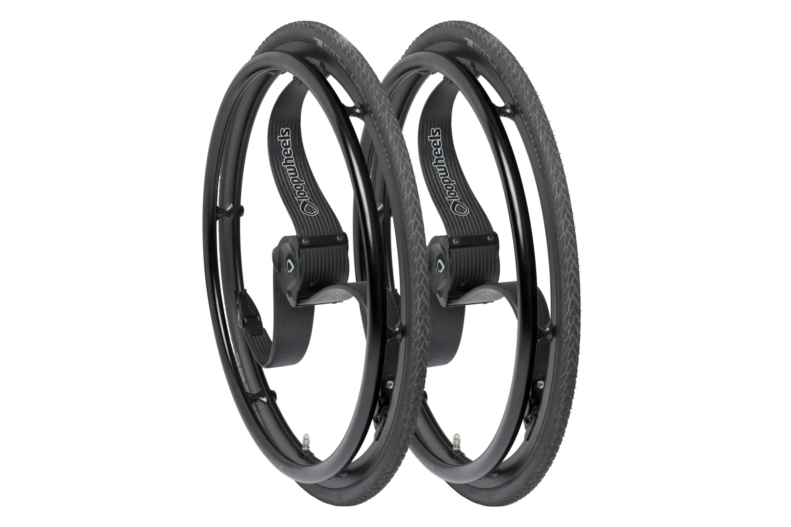 Pair of Loopwheels Urban Wheels with Tyres