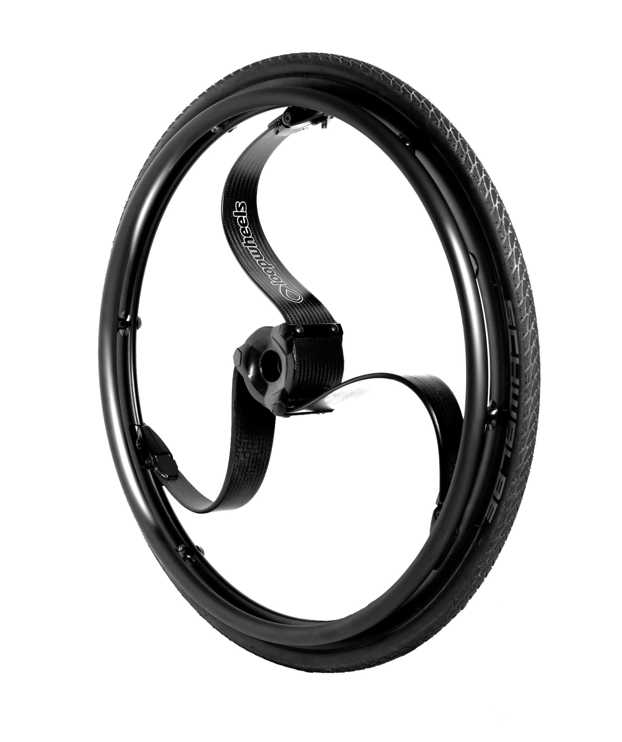 Three-Quarter View of a Loopwheels Urban Wheel