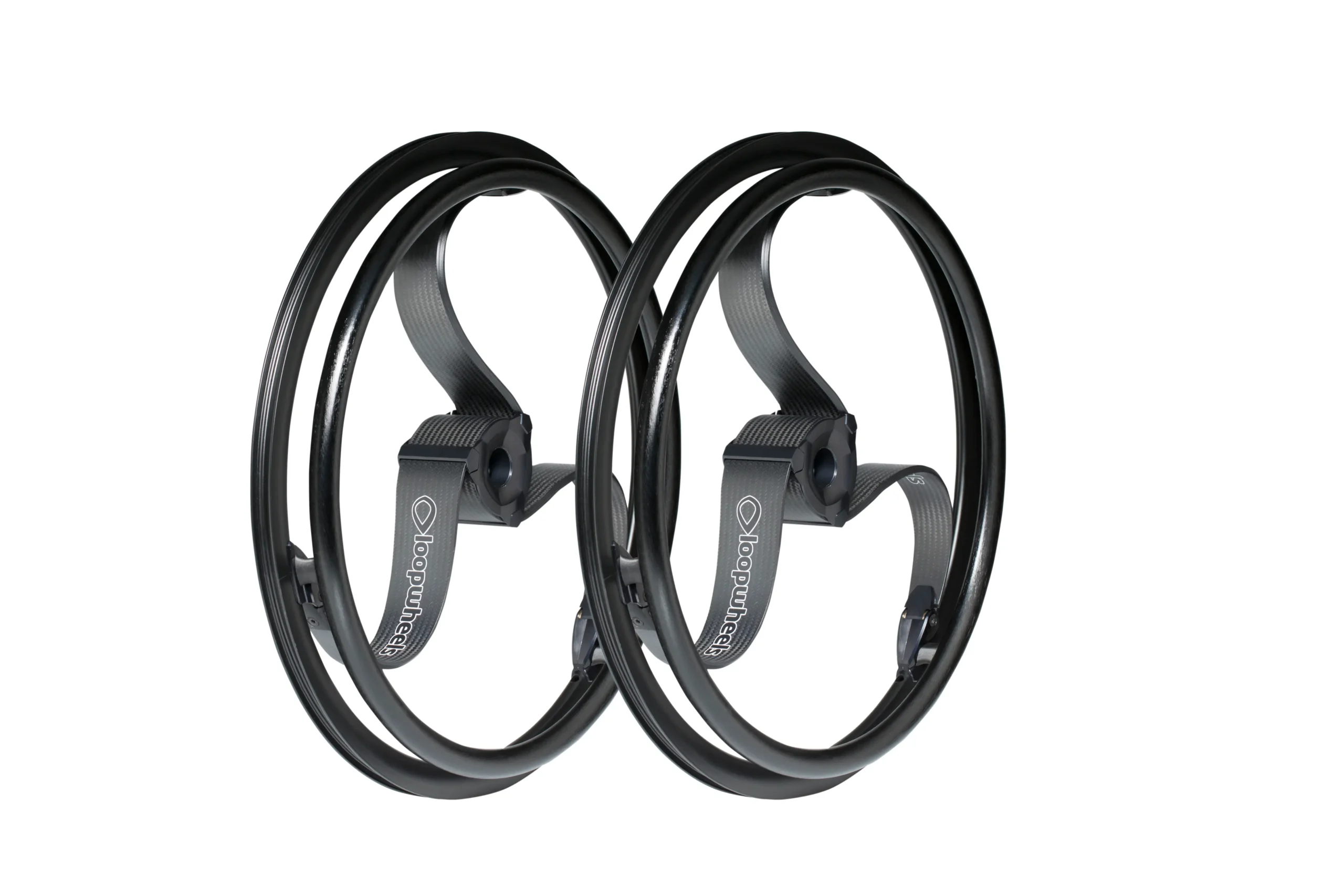 Three-Quarter View of a Pair of Loopwheels 2 Extreme Wheels