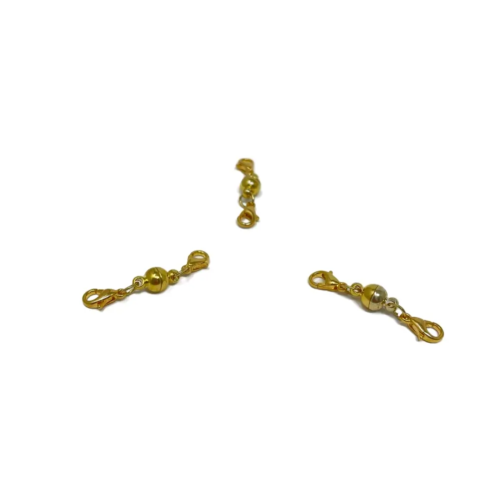 Small Gold Magnetic Necklace Clasp