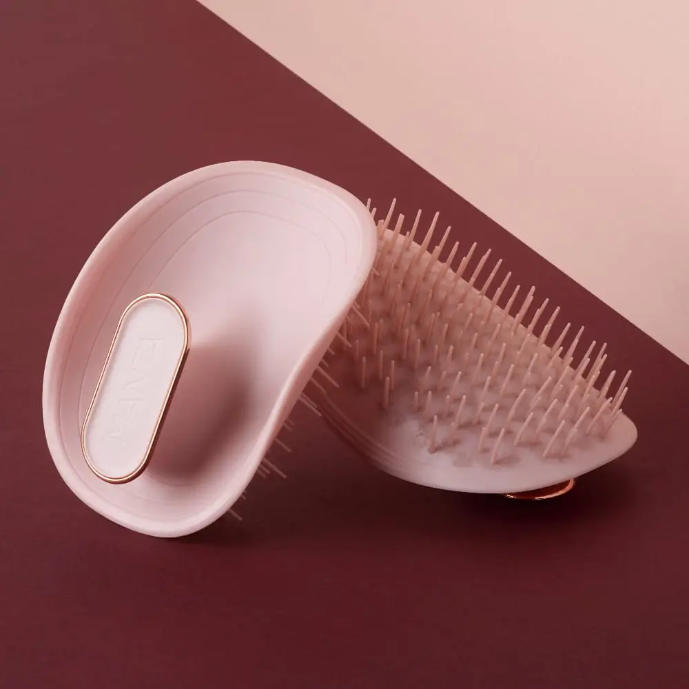 Both Sides Of The Manta Healthy Hair Brush