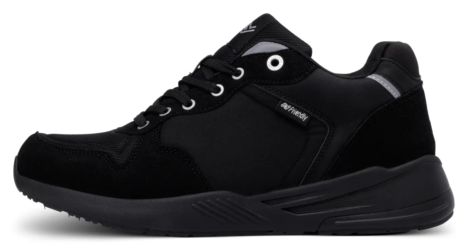Mens Excursion Mid-Top Obsidian Left Side View