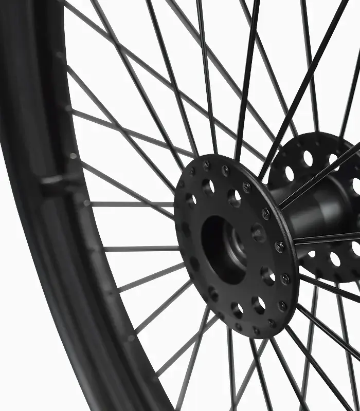 Close Up Of Invictus Active Off Road Wheelchair Wheels Hub