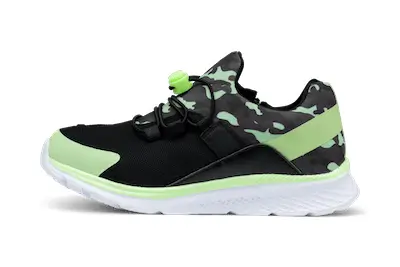 Quest Lime Camo Left Side View