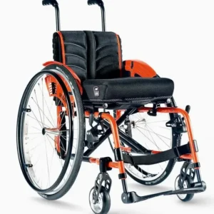 Quarter View Of The Quickie Life T Folding Wheelchair