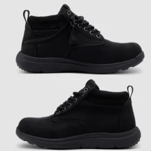 Pair Of Scout Black zip-up Boot