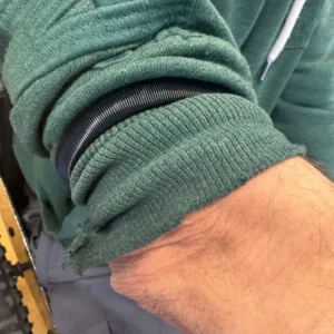 Close Up Of Sleeve Holders In Use