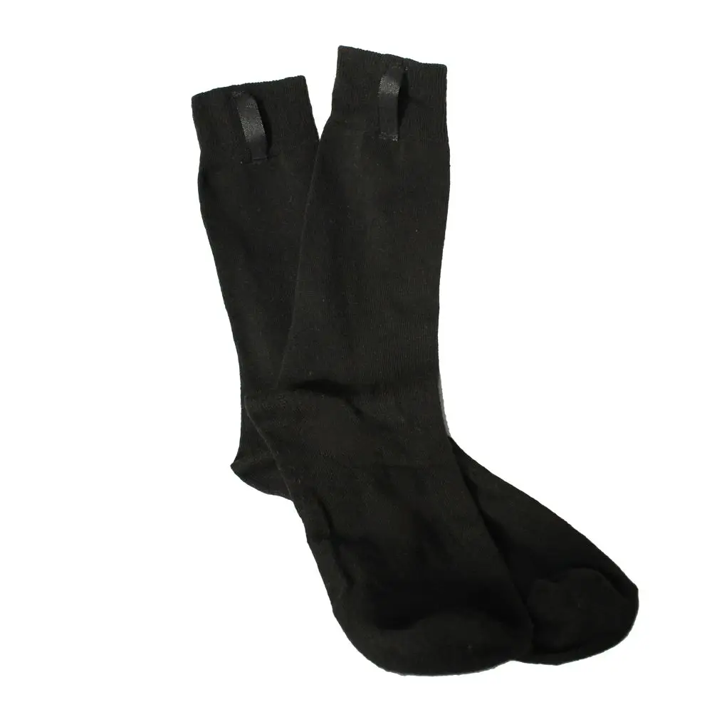Black Socks With Loops