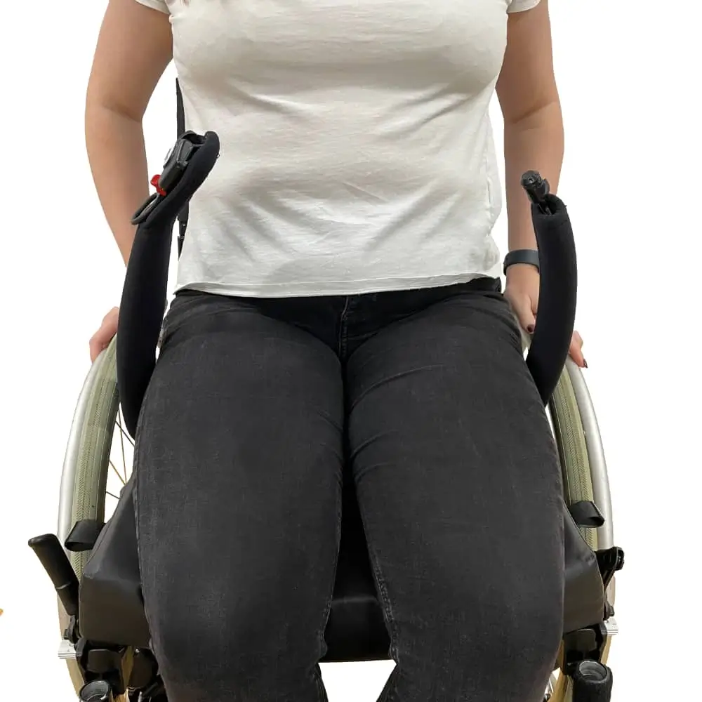 Soloc Freedom Wheelchair Lap Belt Opened