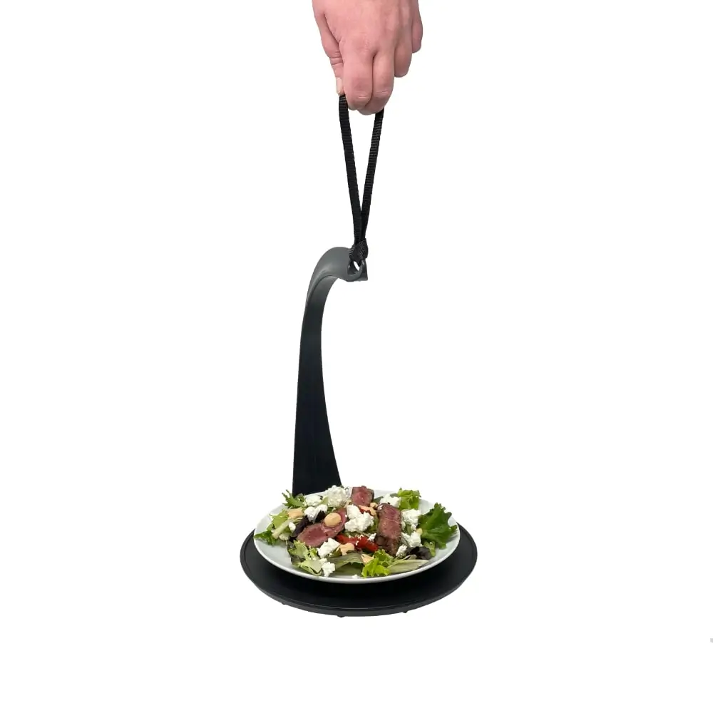 Plate Full Of Food On The Active Hands Spillnot Plus