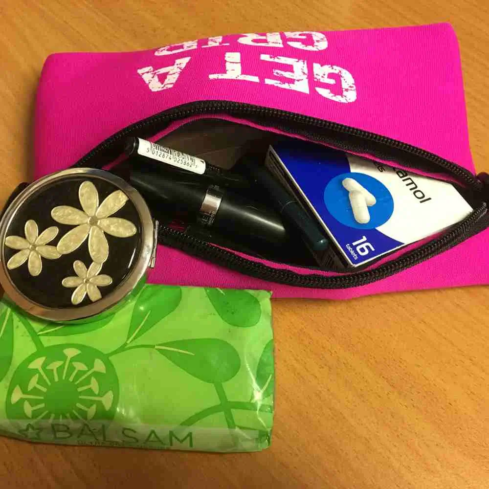 Active Hands Storage Pouch Opened