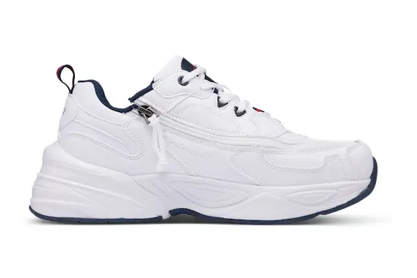 Tenease White Shoe Right Side View