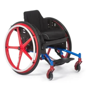 Quarter View Of The TiLite Pilot Wheelchair
