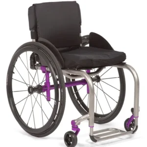Right Three-Quarter View Of The TiLite ZRA Wheelchair