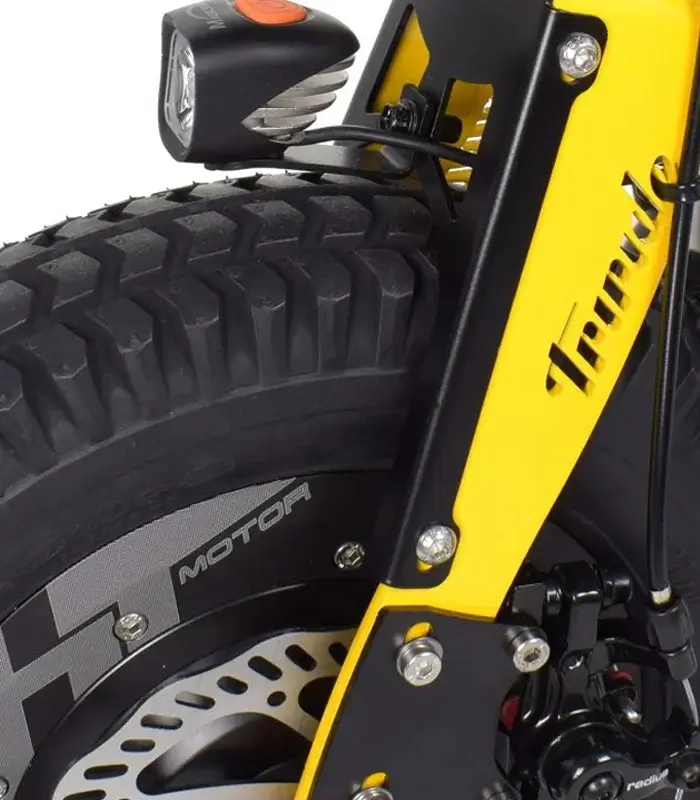 Close Up Of The Triride Special Compact Ht Tyres