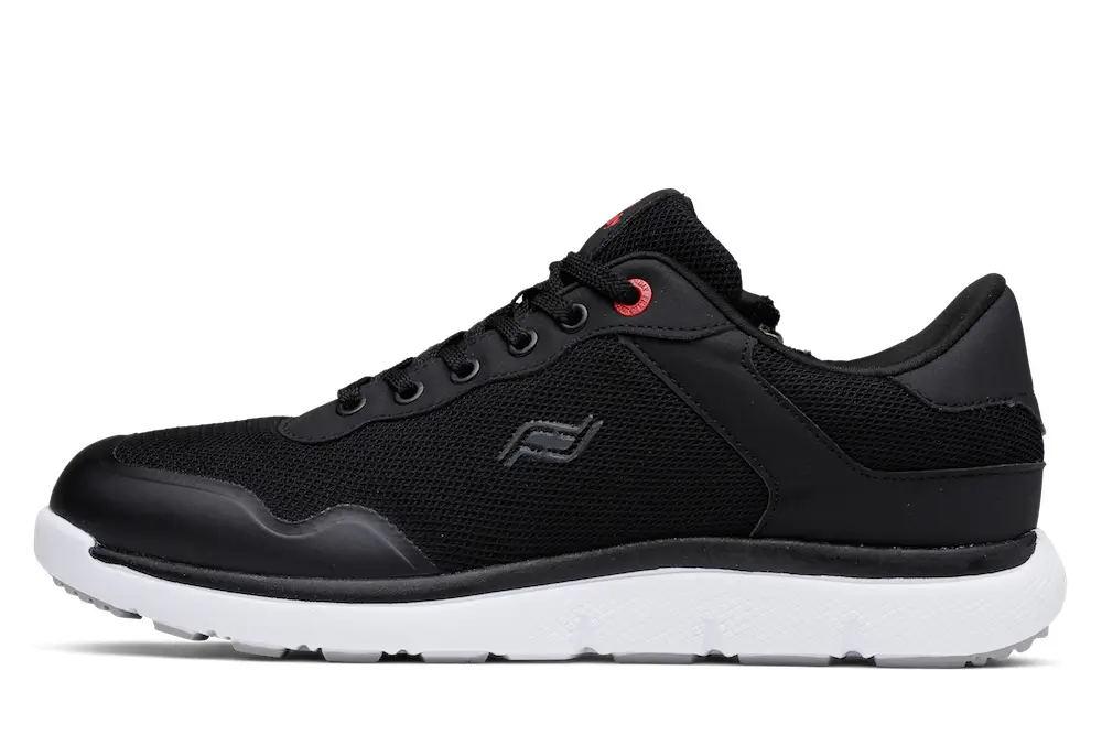 Voyage Black Tornado Shoe Left Side View