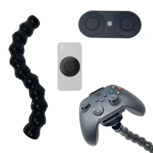 Flat-lay of four mount accessories.