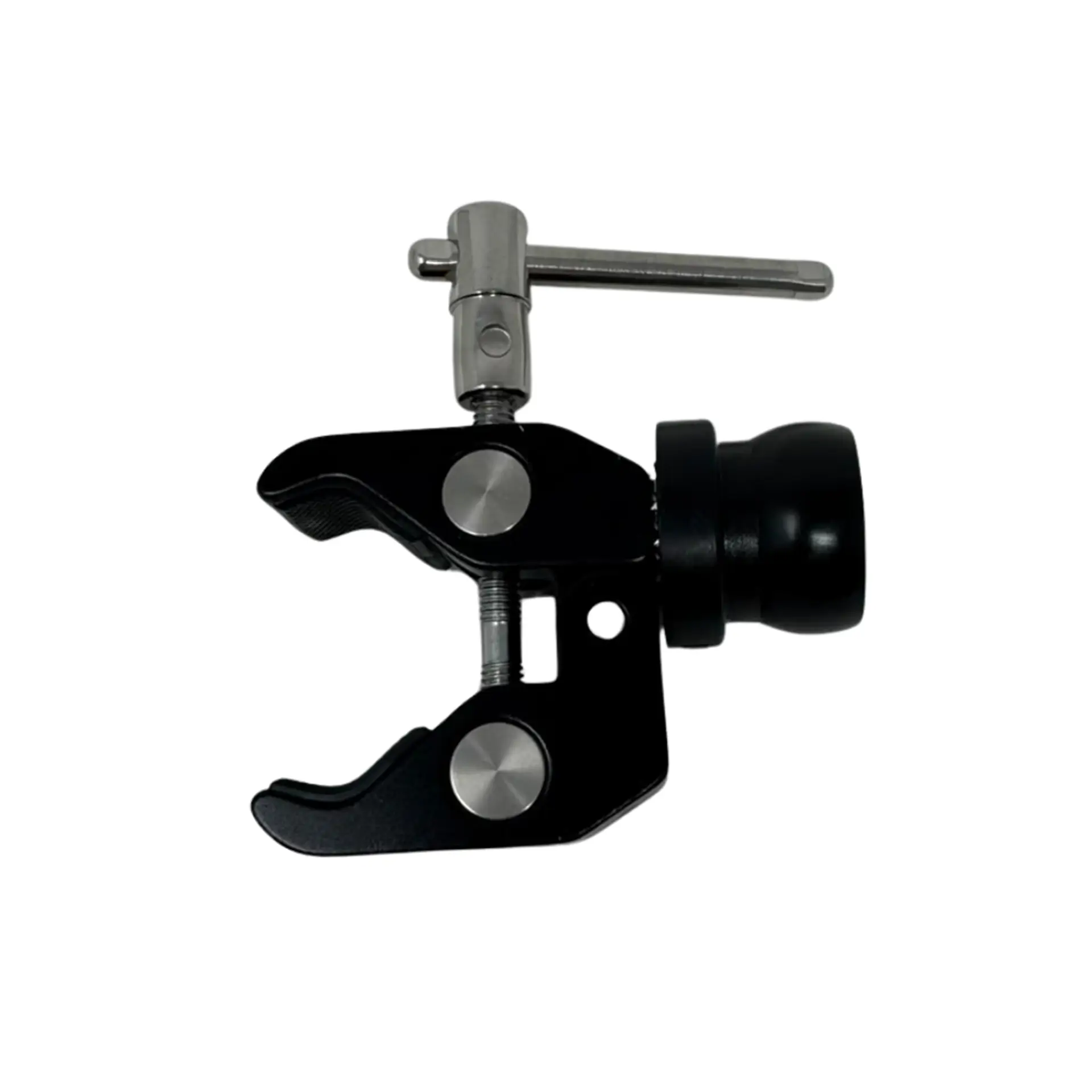 Clamp mount with adjustable screw handle.