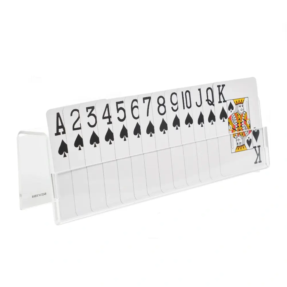 Transparent card holder